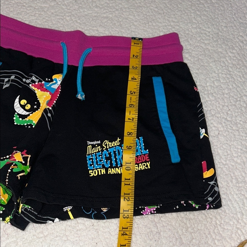 Disney Black Shorts with Pink and Blue Highlights - Picture 10 of 12